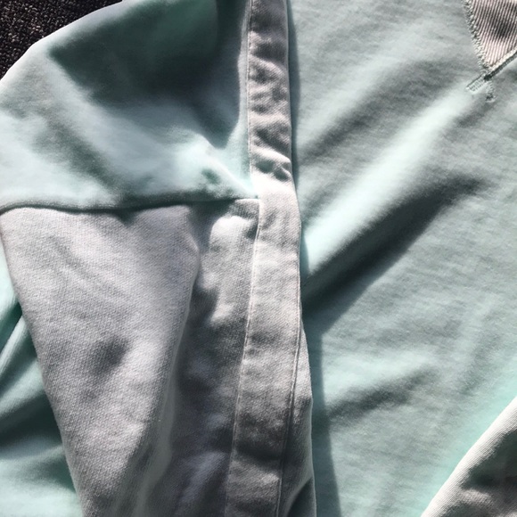 SOLD❗️VS PINK Velour Mint Campus Crew Sweatshirt - Picture 5 of 6